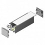 Profil banda LED aplicat VRO 30-02 h29.6mm