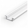 Profil LED Trepte Alb 2 metri cu dispersor click