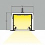 Profil banda LED incastrat LNA 20 h20.4mm