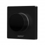Dimmer de perete rotativ monocolor/CCT 1 zonă negru