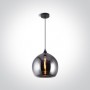 Pendul Vintage cu Sticla de culoare crom D300mm