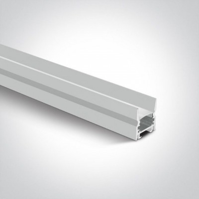Profil LED Aplicat cu Dark Light 2 metri Alb