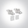 Profil LED Aplicat Negru cu Dark Light 2 metri