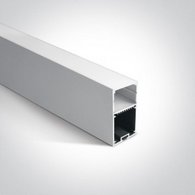 Profil LED iluminat Linear Suspendat 36xh67mm Gri