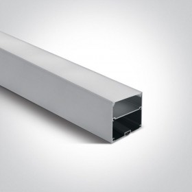 Profil LED iluminat Linear Suspendat 45xh60mm Gri