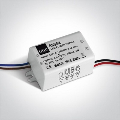 Driver Spot LED 350mA 1-4W IP66