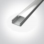 Profil LED Gri Aplicat pe tavan, mobila, scafe 2m slim S1