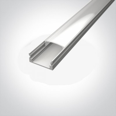 Profil LED Alb Aplicat pe tavan, mobila, riflaje 2m slim S1