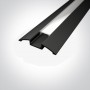 Profil LED de trecere Negru 2 metri S4