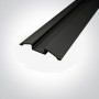 Profil LED de trecere Negru 2 metri S4