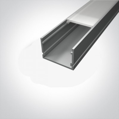 Profil Banda LED 30x20mm 2 metri Gri S7