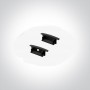 Profil Banda LED Incastrat h10mm negru 2 metri R3