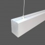 Profil LED Suspendat 50xh70mm Gri 2 metri