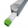 Profil LED Suspendat 50xh70mm Gri 2 metri
