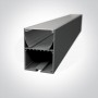 Profil LED Suspendat 50xh70mm Gri 2 metri