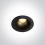 Spot LED Tavan Rigips 7W Negru cu doua reflectoare bonus