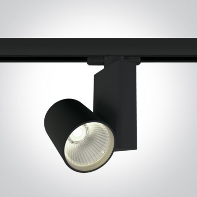 Spot LED sina magazin 30W Negru cu lumina calda sau neutra