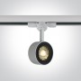 Spot pe Sina 8W Alb cu dispersor tip fagure