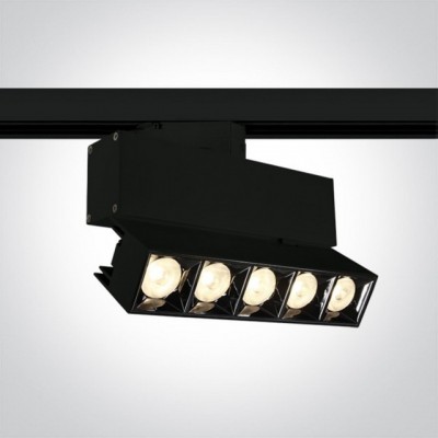 Spot LED pe sina 20W 3000K Negru CRI90 LED CREE