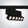 Spot LED pe sina 20W 3000K Negru CRI90 LED CREE