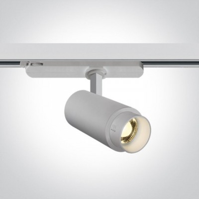 Spot LED pe sina Alb 15W cu unghi ajustabil 20-60 Grade