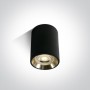 Spot Aplicat pe Tavan Negru cu auriu si dulie GU10 Model 5AL