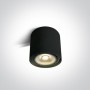 Spot Aplicat pe Tavan Negru integral cu dulie GU10