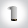 Spot LED Aplicat tavan Cilindric Alb 15W 3000K h15.5cm