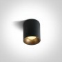 Spot LED Tavan 12W Negru Cilindric cu 2 reflectoare bonus