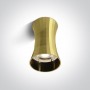 Spot Aplicat pe tavan Auriu stralucitor Design Modern 1xGU10