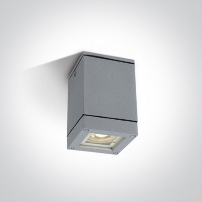 Spot IP65 Aplicat pe tavan exterior Gri 1xGU10