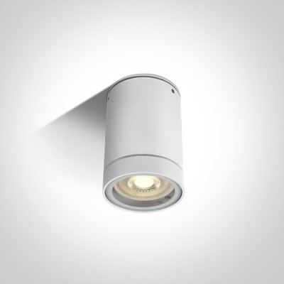 Spot exterior Alb P54 Aplicat 1xGU10