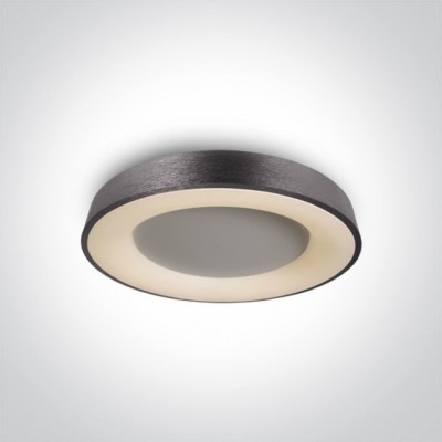 Plafoniera LED Antracit Periat 50W D600mm plafoniera led moderna, plafoniera led living si plafoniera led dormitor.