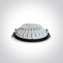 Spot LED Incastrat 16W Interior Negru cu Gold