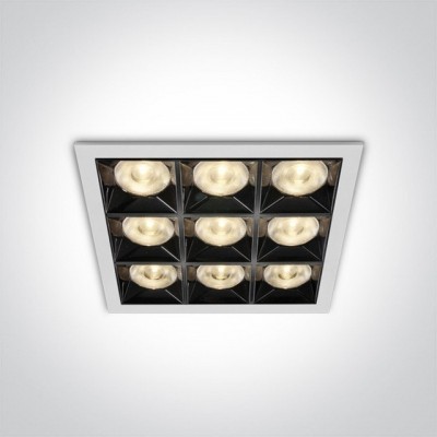 Spot LED Incastrat Comercial Alb 36W CRI90 3000K