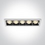 Spot LED Incastrat Liniar Alb 20W CRI90 3000K