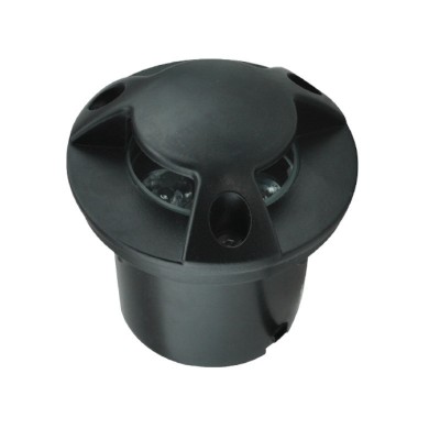 Spot LED Pardoseala 3 directii 9W 4000K Negru IP65