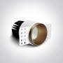 Spot LED Trimless Gold, Incastrat 12W CRI90 Dimabil fara rama