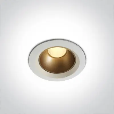 Spot LED Incastrat 7W LED CREE alb cu doua reflectoare bonus