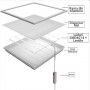 Panou LED 60x60cm 40W cu LED Samsung