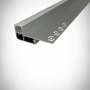 Profil LED Trepte incastrat, 2 metri cu dispersor