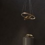 Lustra LED Gold 74W cu lumina neutra