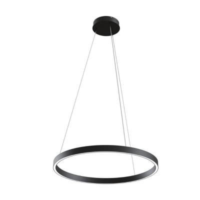 Lustra LED Neagra32W cu lumina neutra