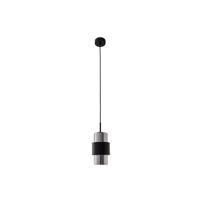 Pendul Negru cu sticla bec E27