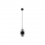 Pendul Negru cu sticla bec E27