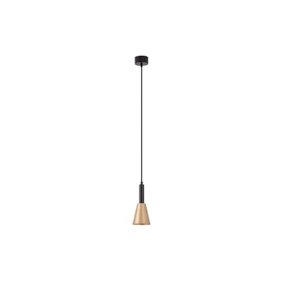 Pendul Negru Gold LED 7W 3000K 840 lm D105 mm