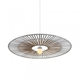 Lustra bambus-metal 1XE27 D80cm