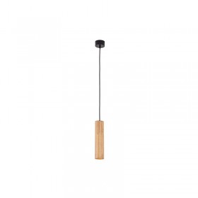 Pendul lemn natural cu GU10