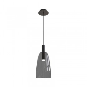 Pendul LED sticla fumurie 5W