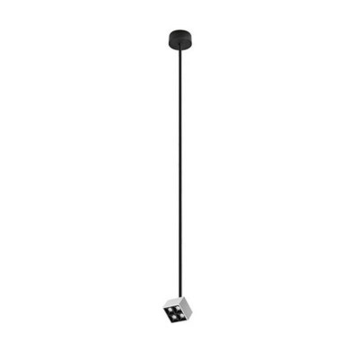Pendul LED alb-Negru nisipos 7W